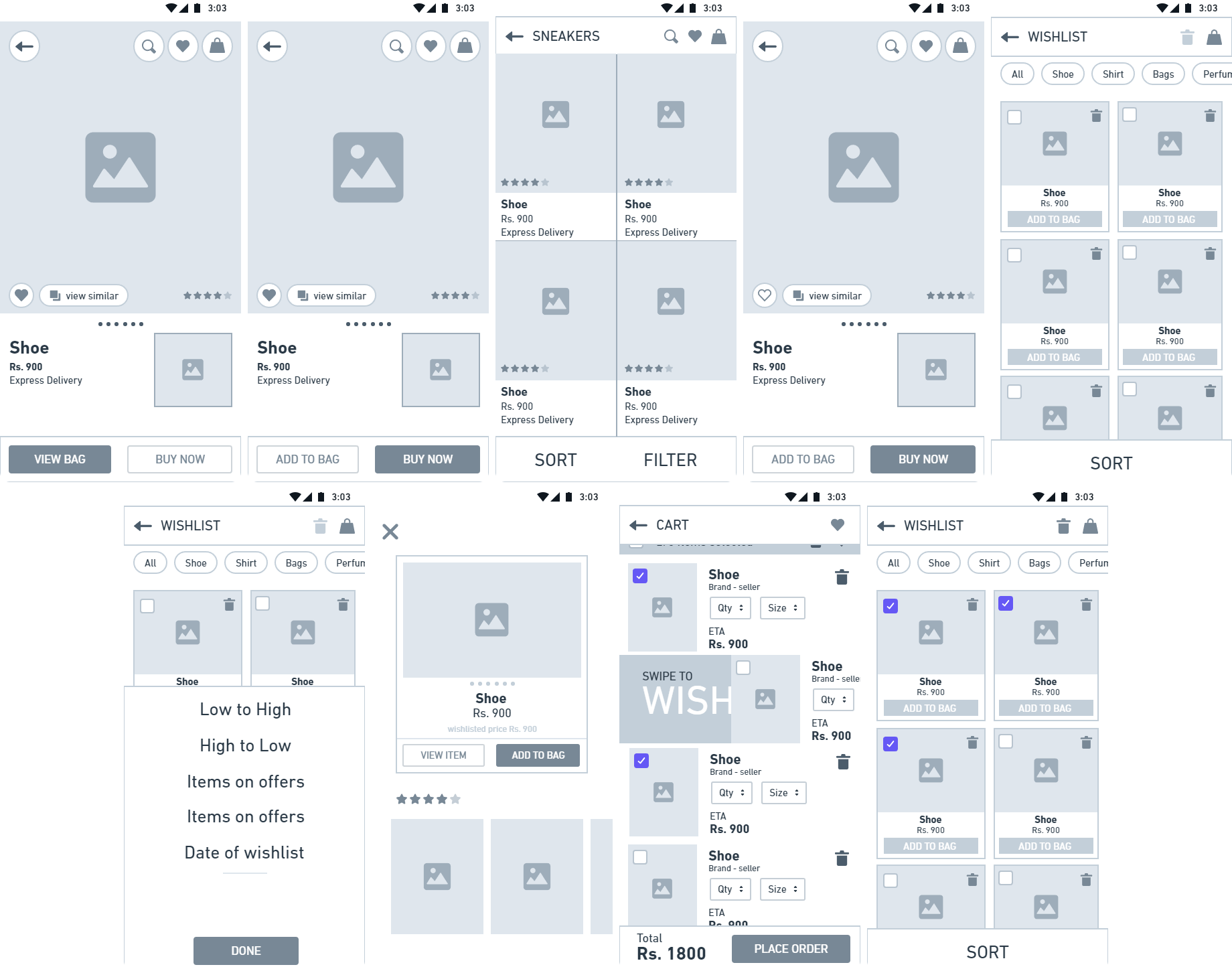 Low Fidelity Design